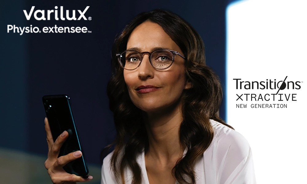 Фотохромные линзы Essilor Varilux Physio Extensee Transitions XTRActive NG