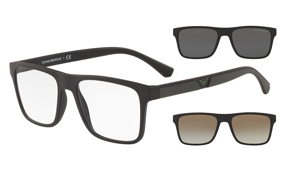 Очки для зрения EMPORIO ARMANI EA 4115 58531W с клипонами