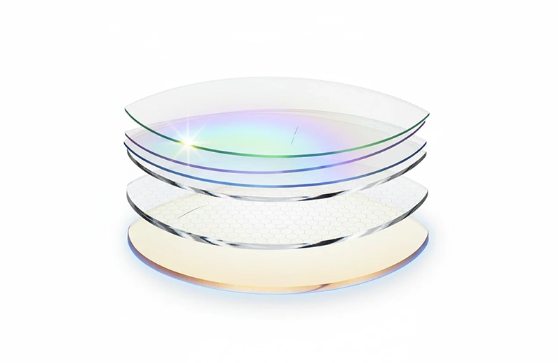 Покрытия очковых линз