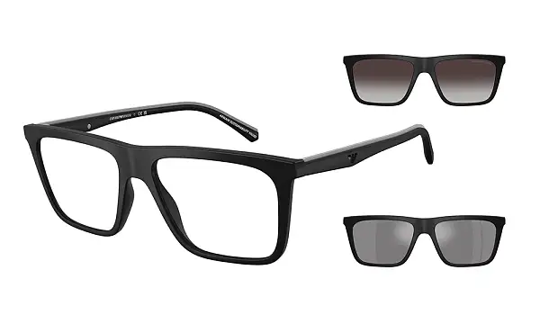 Оправа EMPORIO ARMANI EA 4258 50011W с клипоном