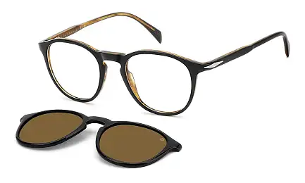 Оправа DAVID BECKHAM DB 1018/C 05K с клипоном