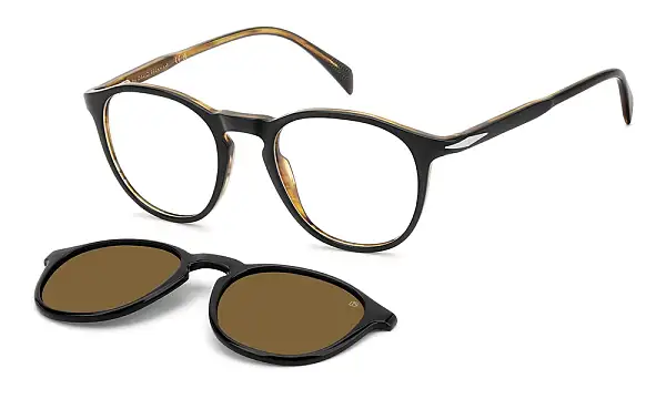 Оправа DAVID BECKHAM DB 1018/C 05K с клипоном