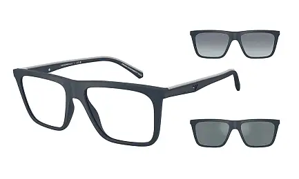 Оправа EMPORIO ARMANI EA 4258 50881W с клипоном