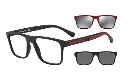Оправа EMPORIO ARMANI EA 4115 50421W с клипонами